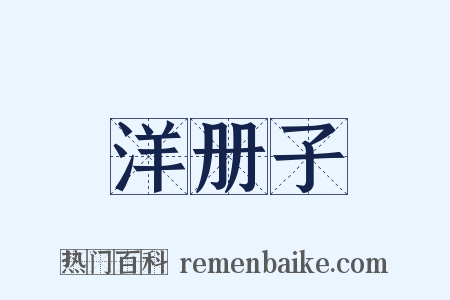 洋册子是什么意思的图片